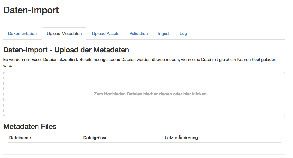 Anton Import Metadaten Upload